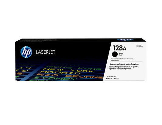 HP CE320A/128A Black Toner Cartridge (2K pages, HP LJ Pro CP 1525)