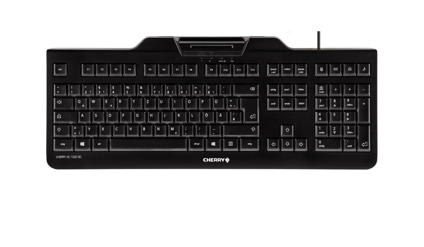 CHERRY KC 1000 SC Wired Keyboard UK