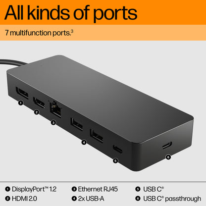 HP Universal Hub and USB-C Docking Station