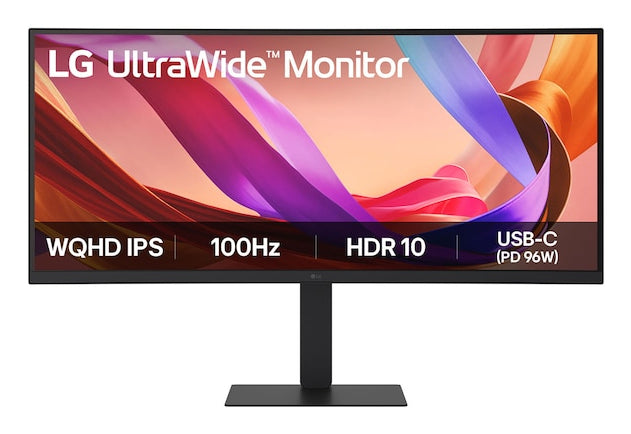 LG 34U650A-B 34" UWQHD IPS 100Hz Curved Monitor