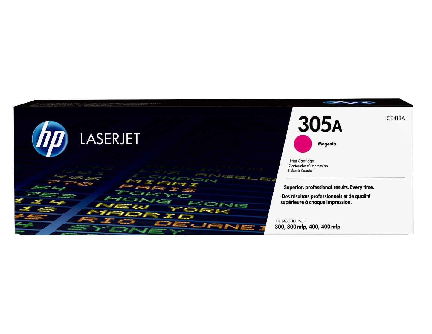 HP CE413A/305A Magenta Toner Cartridge (2.6K pages, HP LaserJet M 375)