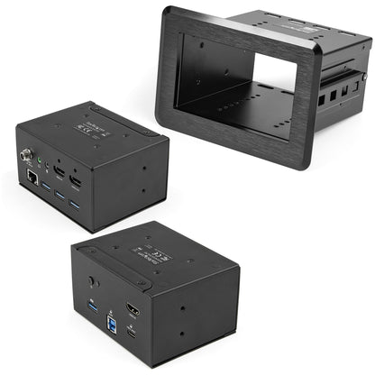 StarTech.com Conference Room Docking Station - Universal Laptop Dock - 4K HDMI, 60W Webcam