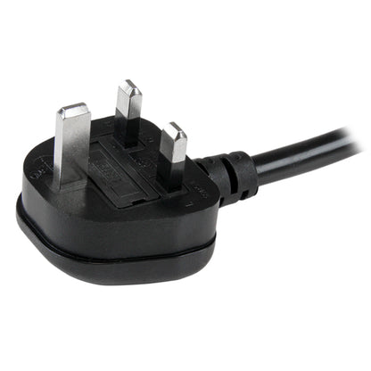 StarTech.com 6ft (2m) UK Computer Power Cable, 16AWG, BS 1363 to C19, 13A 250V