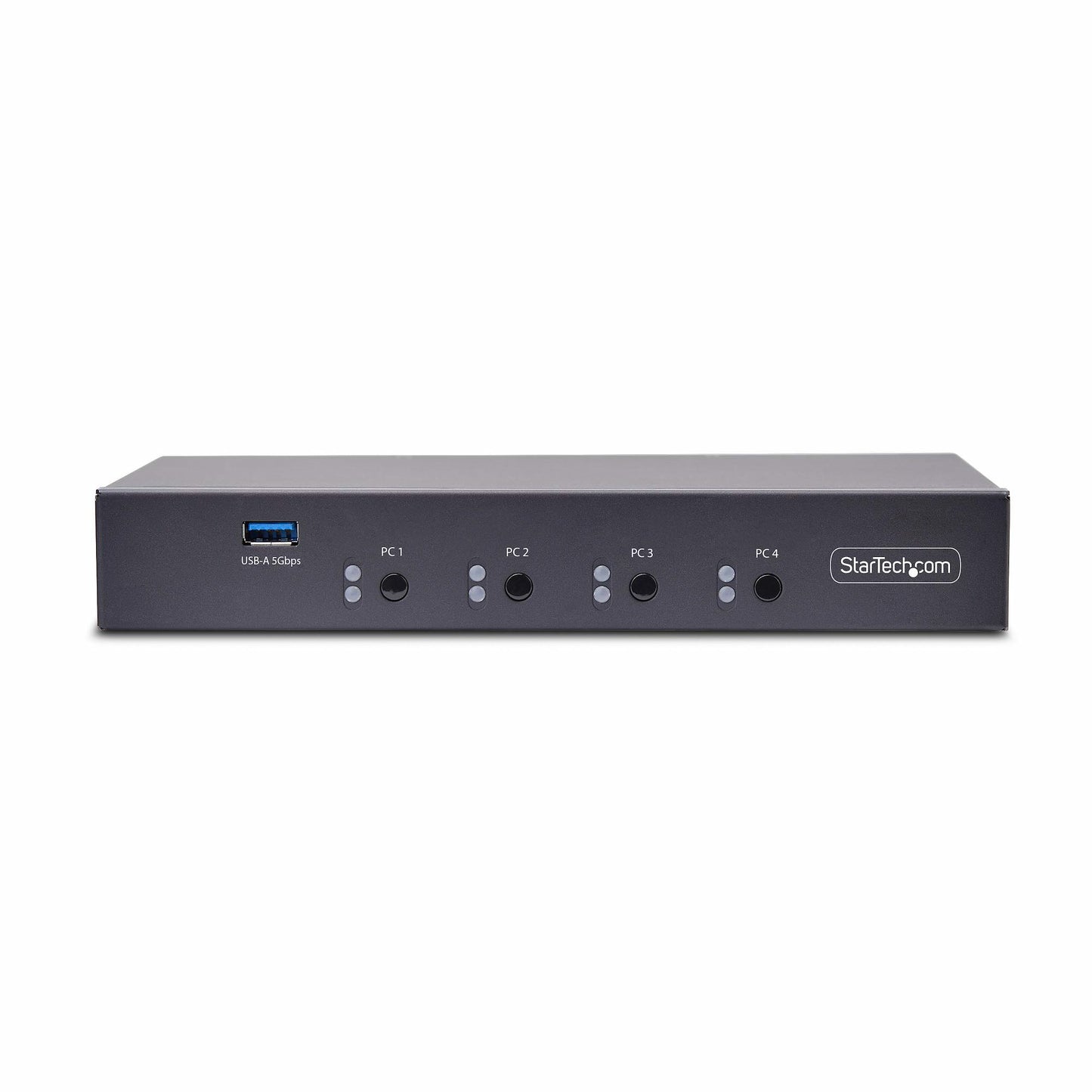 StarTech.com 4-Port KM Switch with Mouse Switching, USB Switch for Keyboard/Mouse