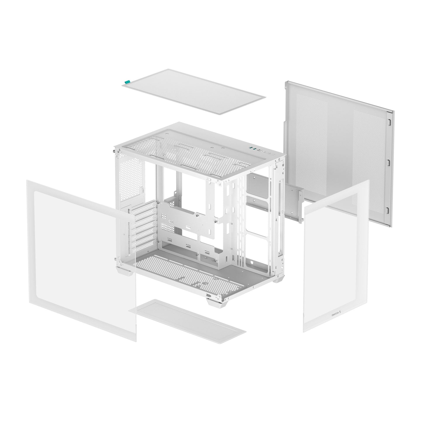 DeepCool CG530 WH Midi Tower White PC Case