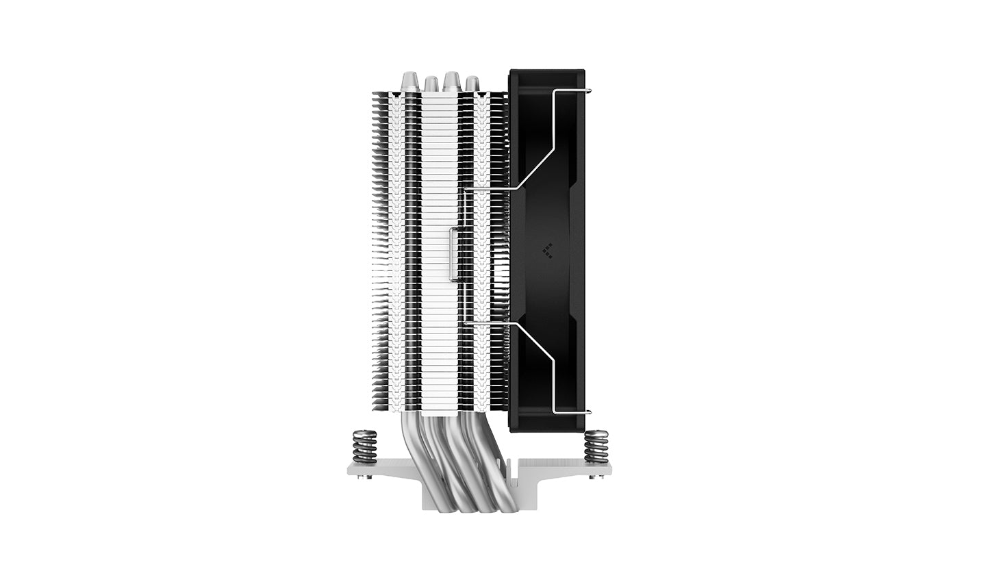 DeepCool AG400 Processor Air cooler 12 cm Aluminium, Black 1 pc(s) Cooling