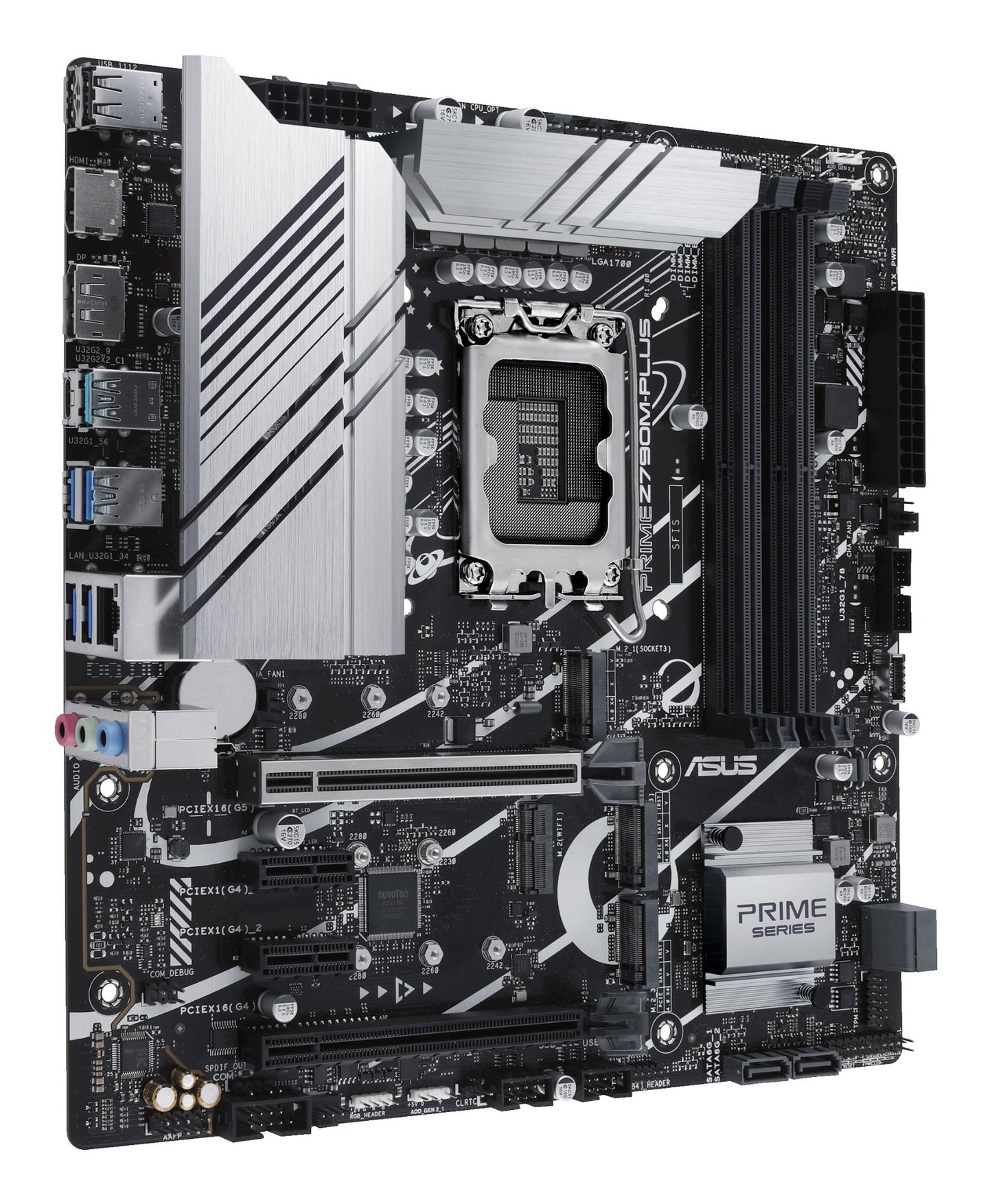ASUS PRIME Z790M-PLUS Intel Z790 LGA 1700 micro ATX Motherboard