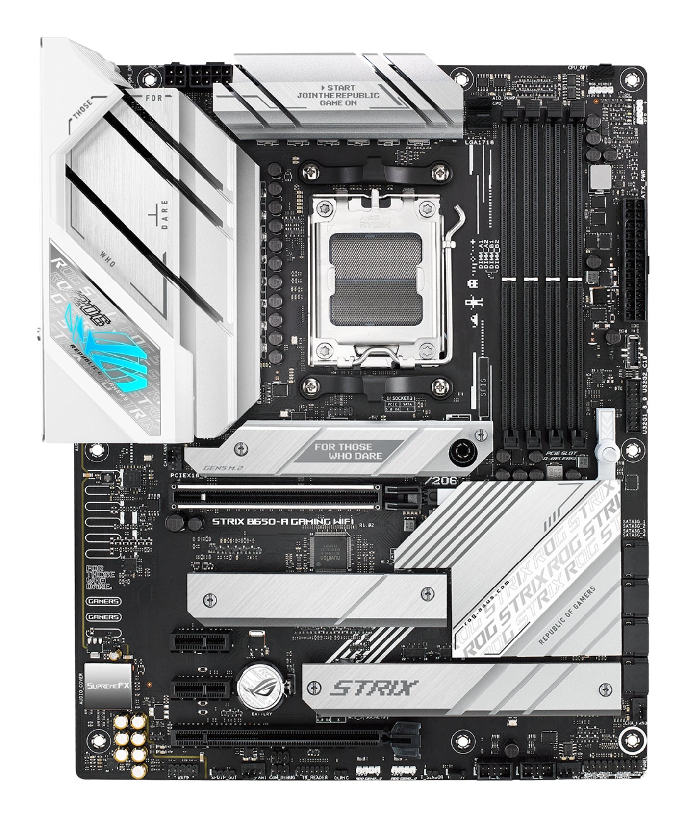 ASUS ROG STRIX B650-A GAMING WIFI AMD B650 Socket AM5 ATX Motherboard