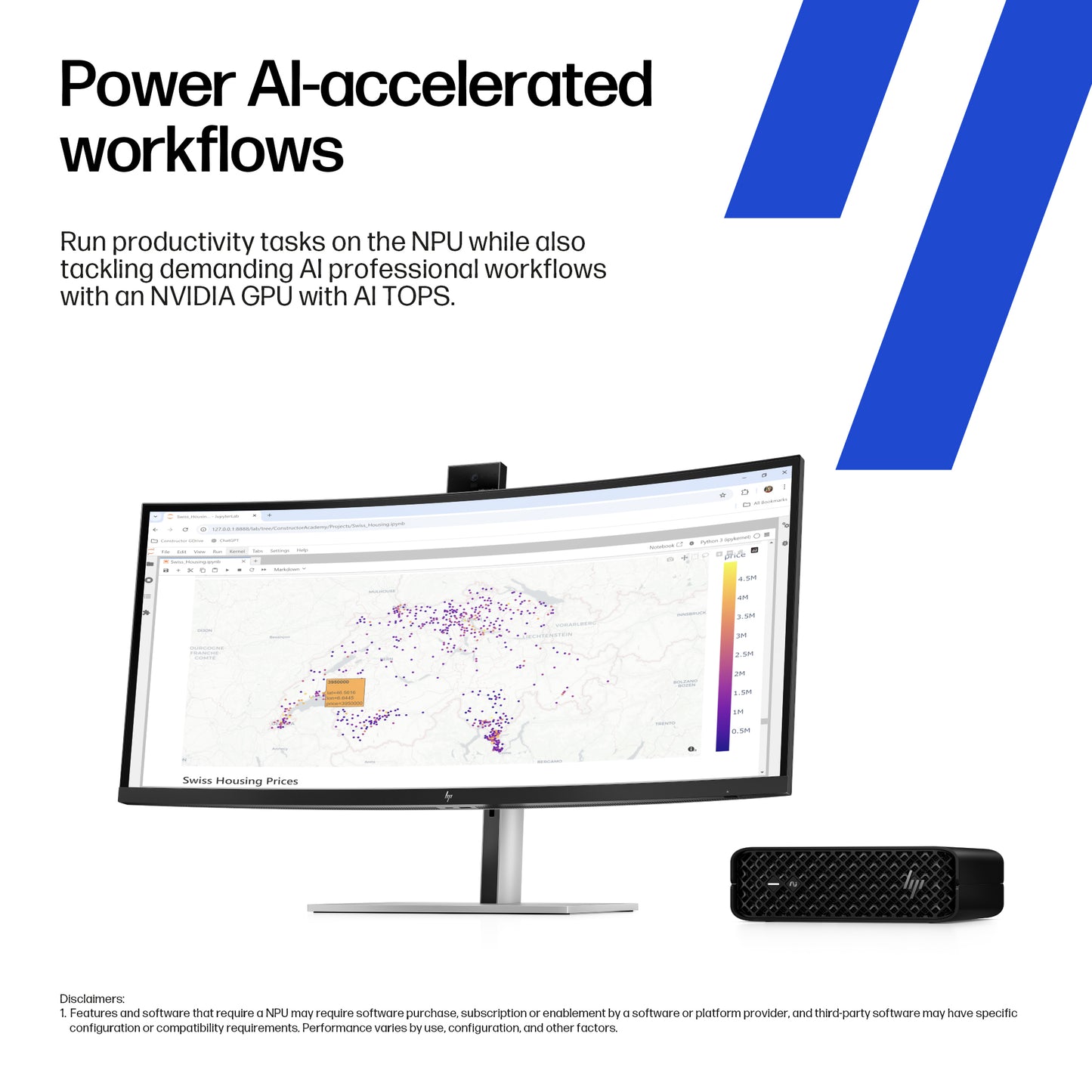 HP DQ6F9ET Core Ultra 9 285 32GB 1TB SSD Mini PC