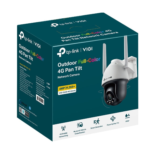 TP-LINK VIGI C540-4G Turret IP security camera Indoor & outdoor 2560 x 1440 pixels