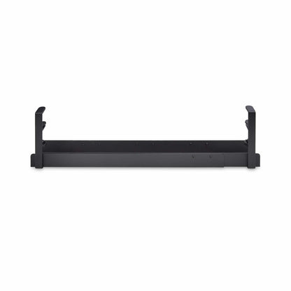 StarTech.com Under Desk Cable Management Tray, Length Adjustable Cable Organizer (Black)