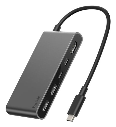 Belkin Connect USB Type-C 5000 Mbit/s Black Hub