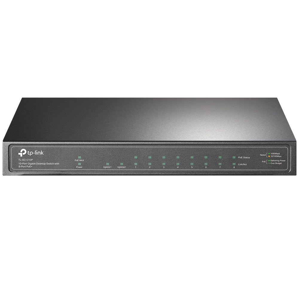TP-LINK TL-SG1210P network switch PoE