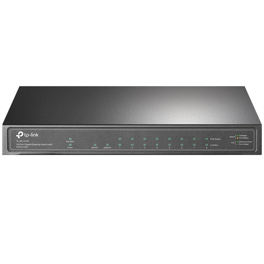TP-LINK TL-SG1210P network switch PoE