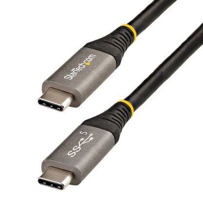 StarTech.com 6.6ft (2m) USB-C Cable, USB 5Gbps, 100W (5A) Power Delivery, 4K 60Hz DP