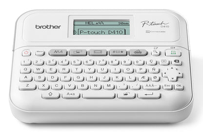 Brother PT-D410VP label printer ZINK (Zero-Ink) 180 x 180 DPI Wired TZe QWERTY
