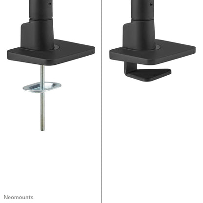 Neomounts DS70S-950BL1 Monitor arm 17-49" - gas spring - Topfix - 180°-stop