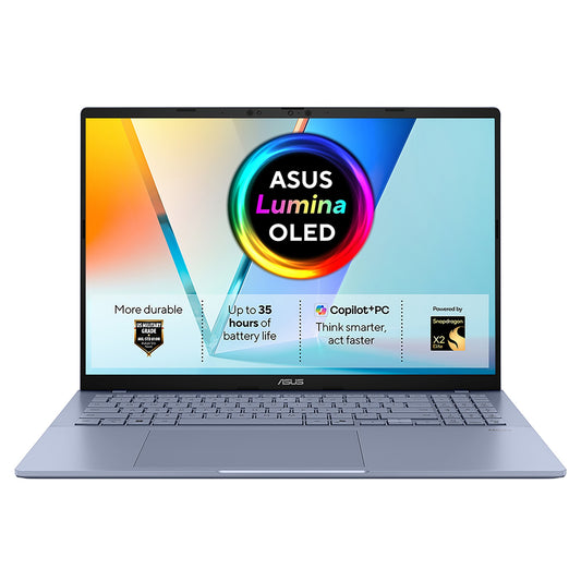 ASUS Vivobook S16 S3607NA-SH002W 16" Snapdragon X2E-88-100 16GB 1TB SSD Laptop