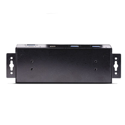 StarTech.com 7-Port Industrial USB 10Gbps Hub with Power Adapter, Metal, Mountable