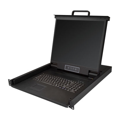 StarTech.com Rackmount KVM Console - Single Port VGA KVM with 19" LCD Monitor for