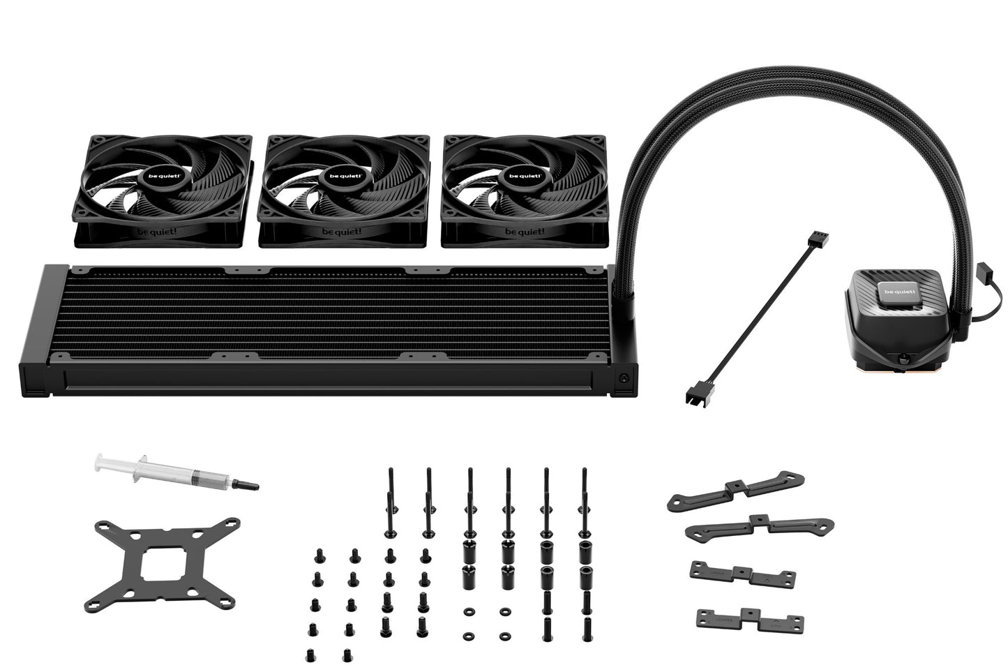 be quiet! PURE LOOP 3 Processor All-in-one liquid cooler 12 cm Black 1 pc(s) Cooling