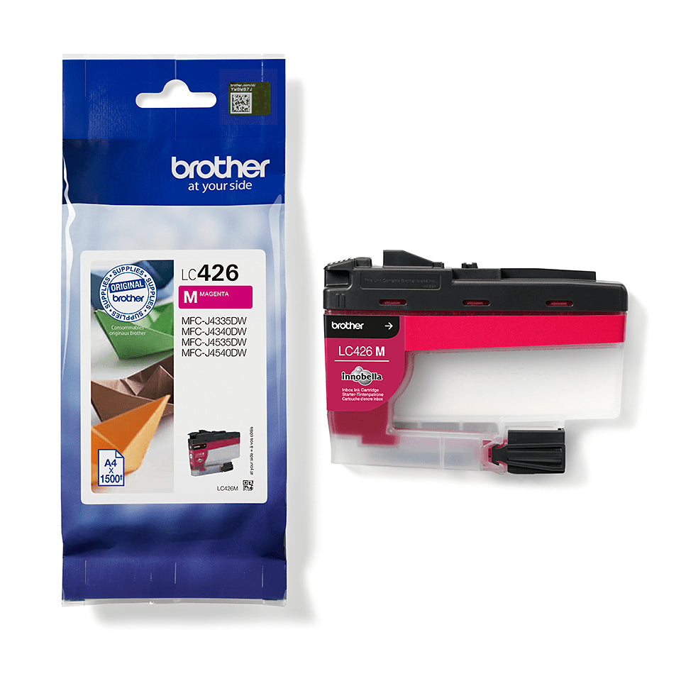 Brother LC-426M Magenta Ink Cartridge (1.5K pages, Brother MFC-J 4335)