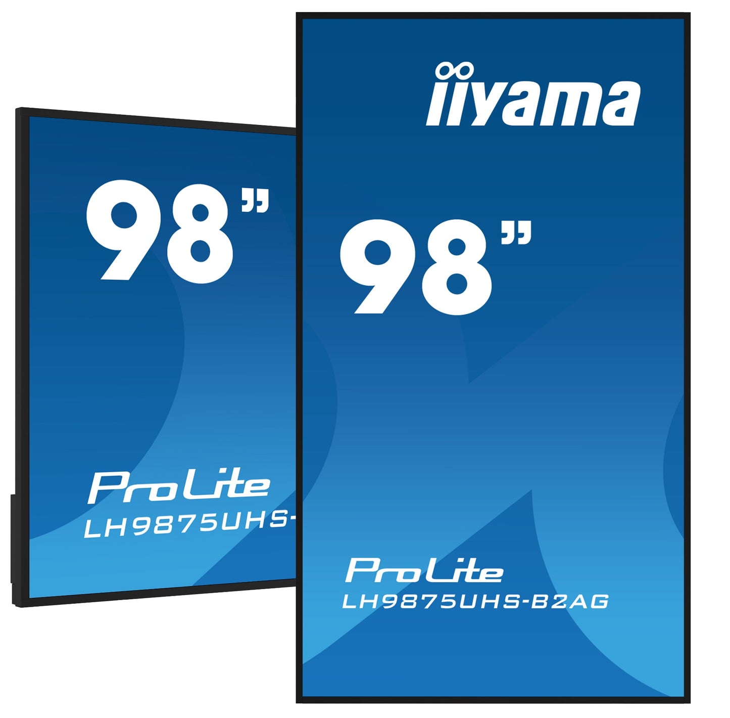 iiyama LH9875UHS-B2AG Signage Display Digital signage flat panel 2.48 m 4K UHD IPS Monitor