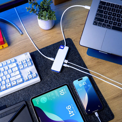 Targus HyperDrive White USB-C Docking Station 100W