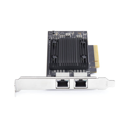 StarTech.com 2-Port PCIe 10Gb Ethernet Network Card, 10GbE Network Interface Card Network Adapter