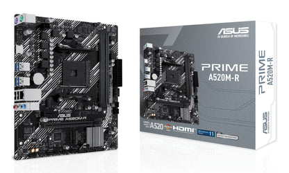 ASUS PRIME A520M-R AMD A520 Socket AM4 micro ATX Motherboard