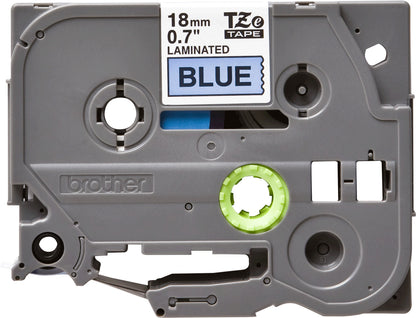 Brother TZE-541 DirectLabel black on blue Laminat 18mm x 8m for Brother P-Touch TZ Labels