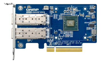 QNAP QXG-25G2SF-E810 network card Internal Fiber 25000 Mbit/s Network Adapter