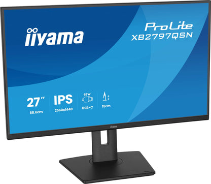 iiyama ProLite XB2797QSN-B1 27" QHD IPS Monitor
