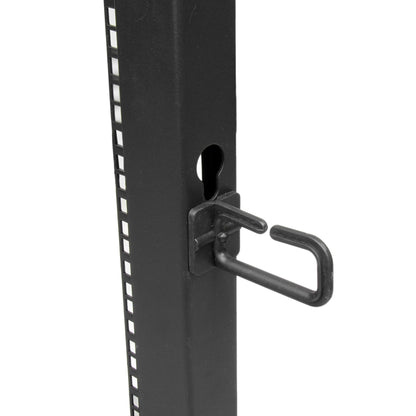 StarTech.com 18U 4-Post Server Rack, 19in Open Frame Rack with 40in (101cm) Mounting