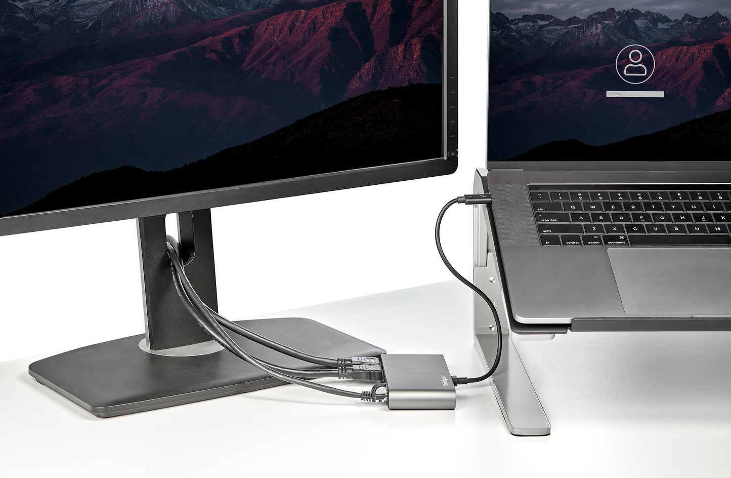 StarTech.com Dual-Monitor Mini Thunderbolt 3 Docking Station