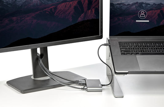 StarTech.com Dual-Monitor Mini Thunderbolt 3 Docking Station