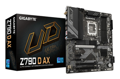 Gigabyte Z790 D AX Motherboard - Supports Intel Core 14th Gen CPUs, 12+1+1 Phases