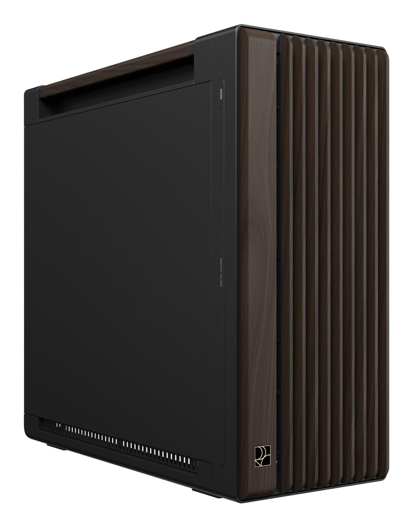 ASUS ProArt PA602 Wood Edition Modern Black - Metal Panel Midi Tower Black, Wood PC Case