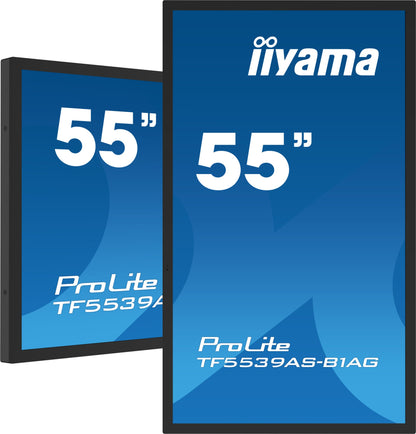 iiyama TF5539AS-B1AG Signage Display Kiosk design 54.6" 4K UHD IPS Touch Monitor
