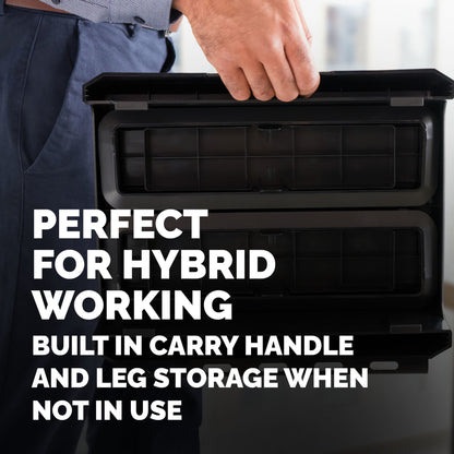 Fellowes Computer Monitor Stand with 3 Height Adjustments - Breyta Monitor Riser Mount