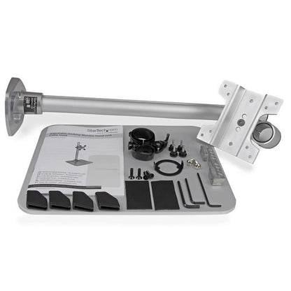 StarTech.com Single Monitor Stand - Adjustable - Steel - Silver - For up to 34" Mount