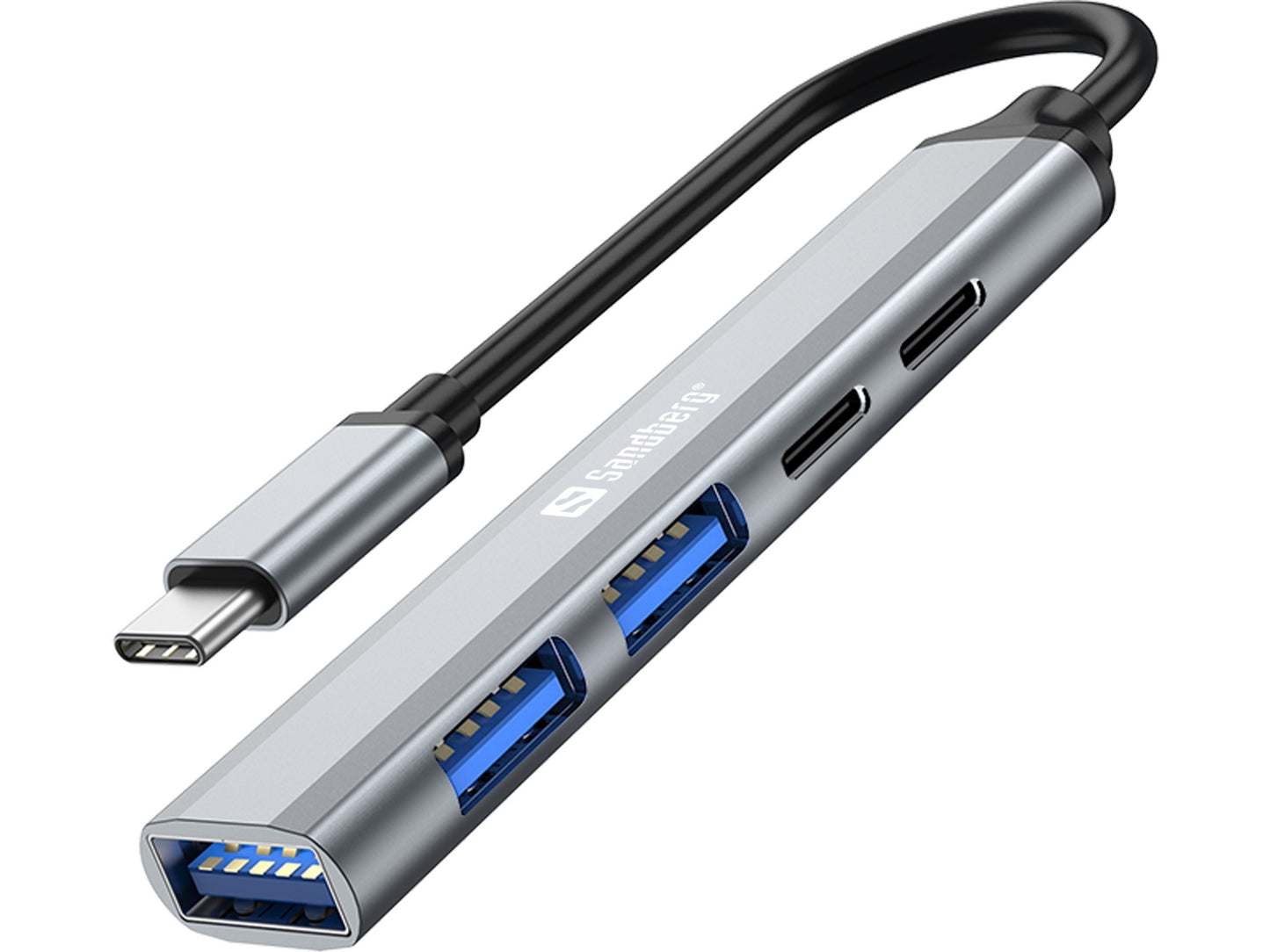 Sandberg USB-C to 3xUSB-A+2xUSB-C SAVER Hub