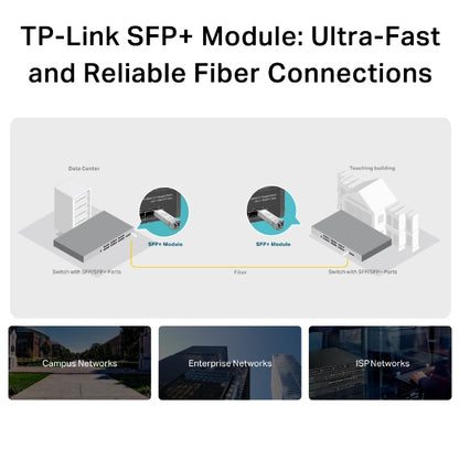 TP-LINK Omada 10Gbase-LR SFP+ LC Transceiver Networking