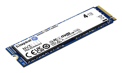 Kingston Technology SNV3S/4000G 4TB M.2 NVMe PCIe Gen4 SSD