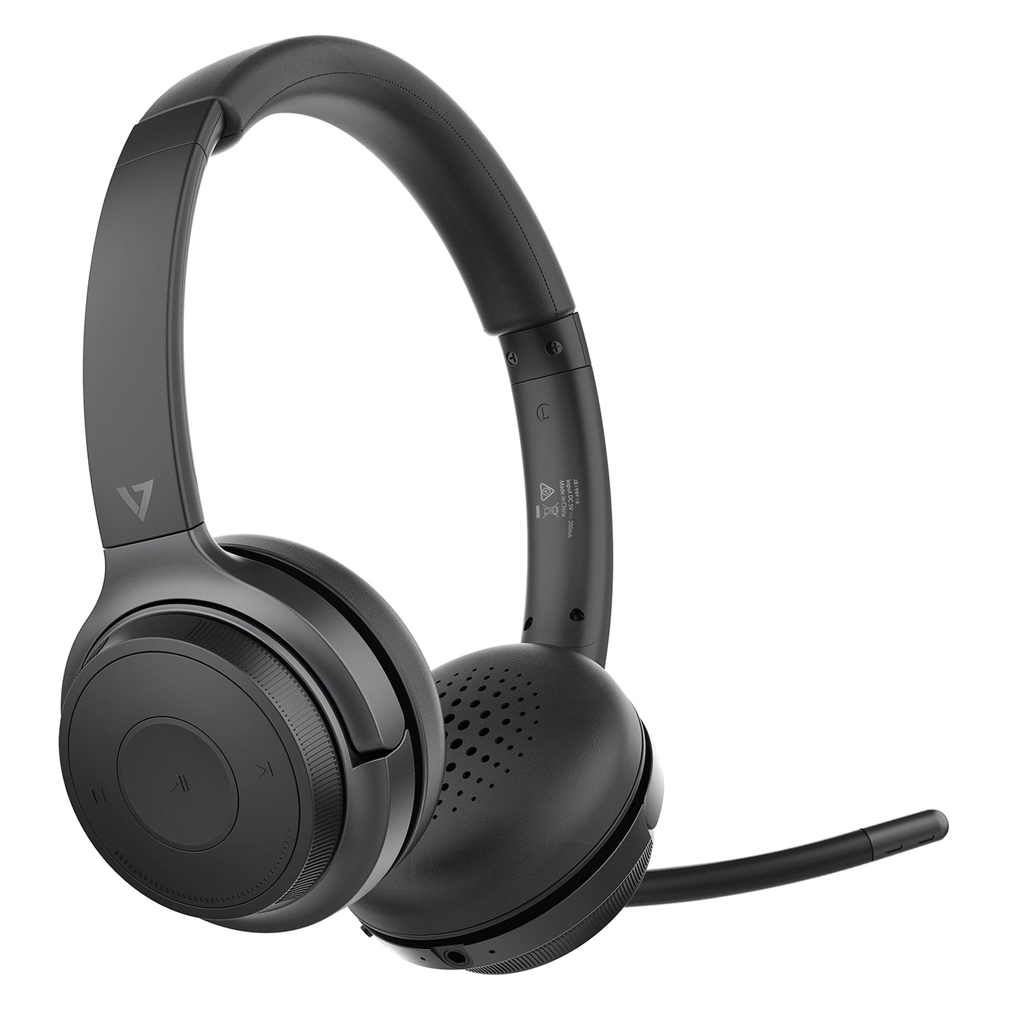 V7 HB600S headphones/headset Wireless Head-band Calls/Music USB Type-C Bluetooth