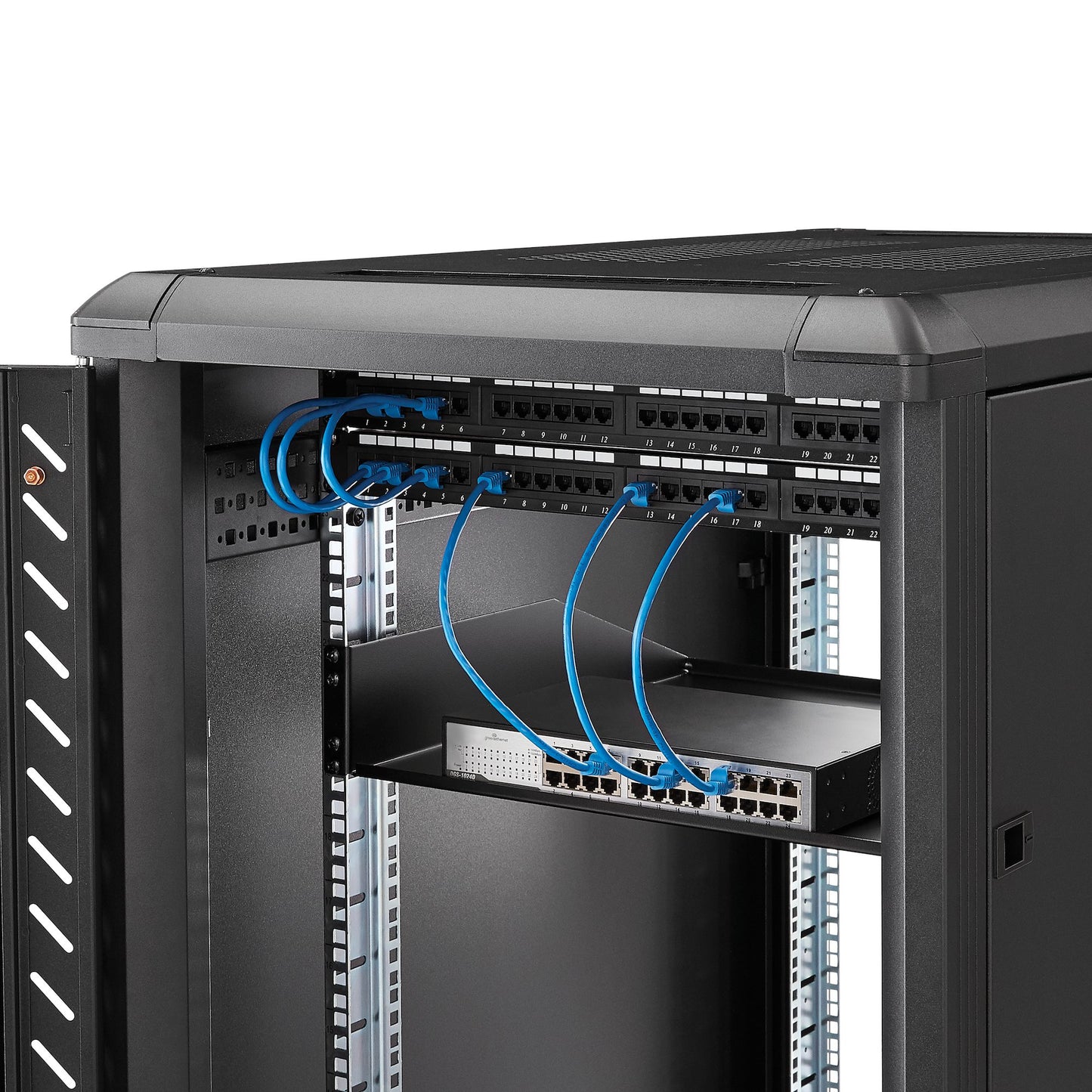 StarTech.com 2U Server Rack Shelf - Universal Rack Mount Cantilever Shelf for 19" (SHELFHD)