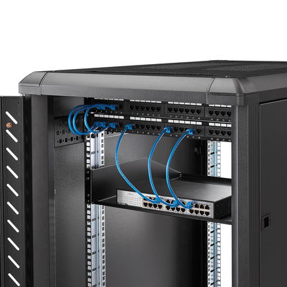 StarTech.com 2U Server Rack Shelf - Universal Rack Mount Cantilever Shelf for 19" (SHELFHD)