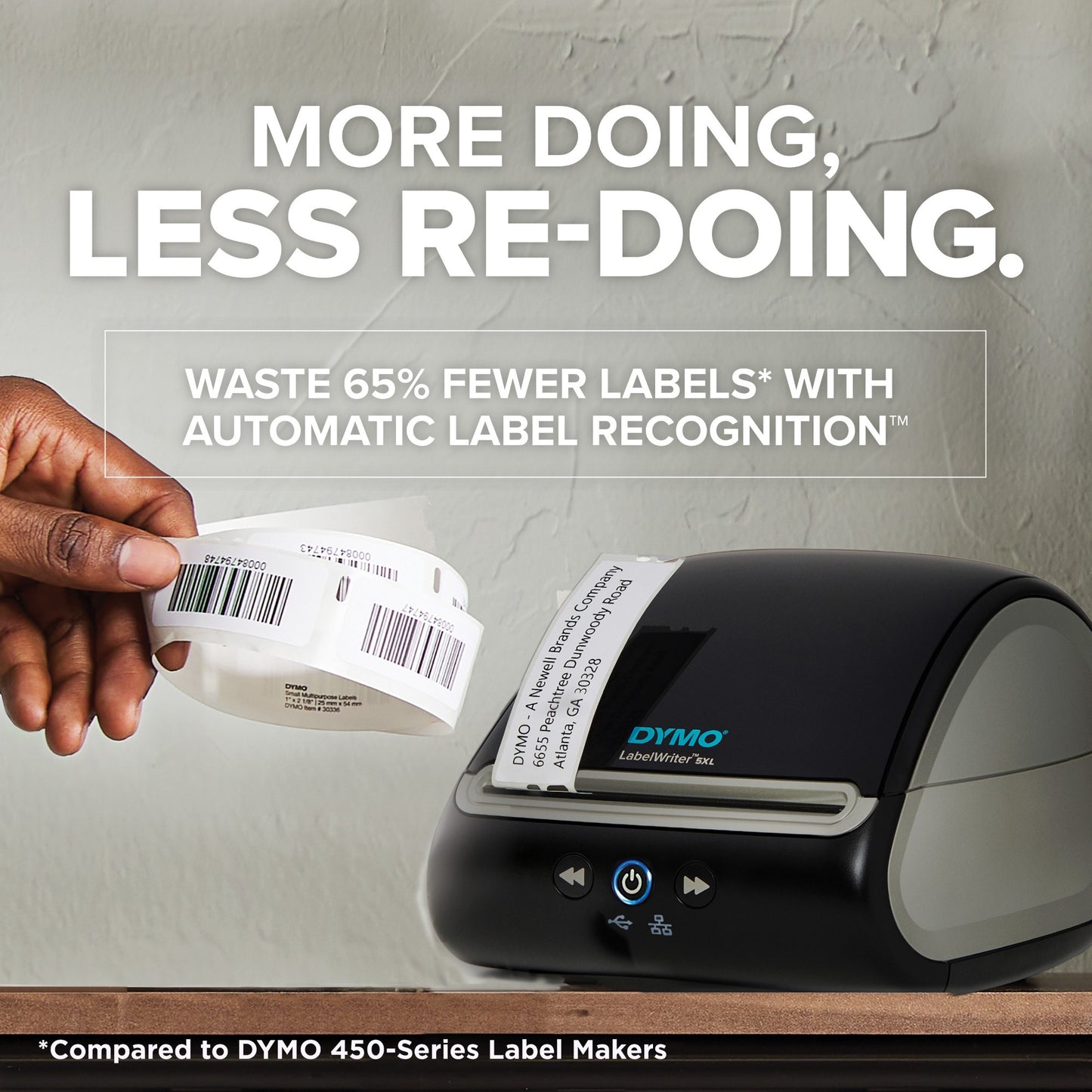 DYMO LabelWriter 5XL Label Printer | Automatic Label Recognition | Label Maker that
