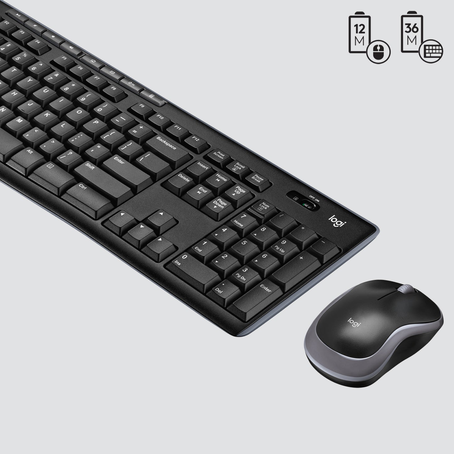Logitech MK270 Wireless Keyboard & Mouse Combo