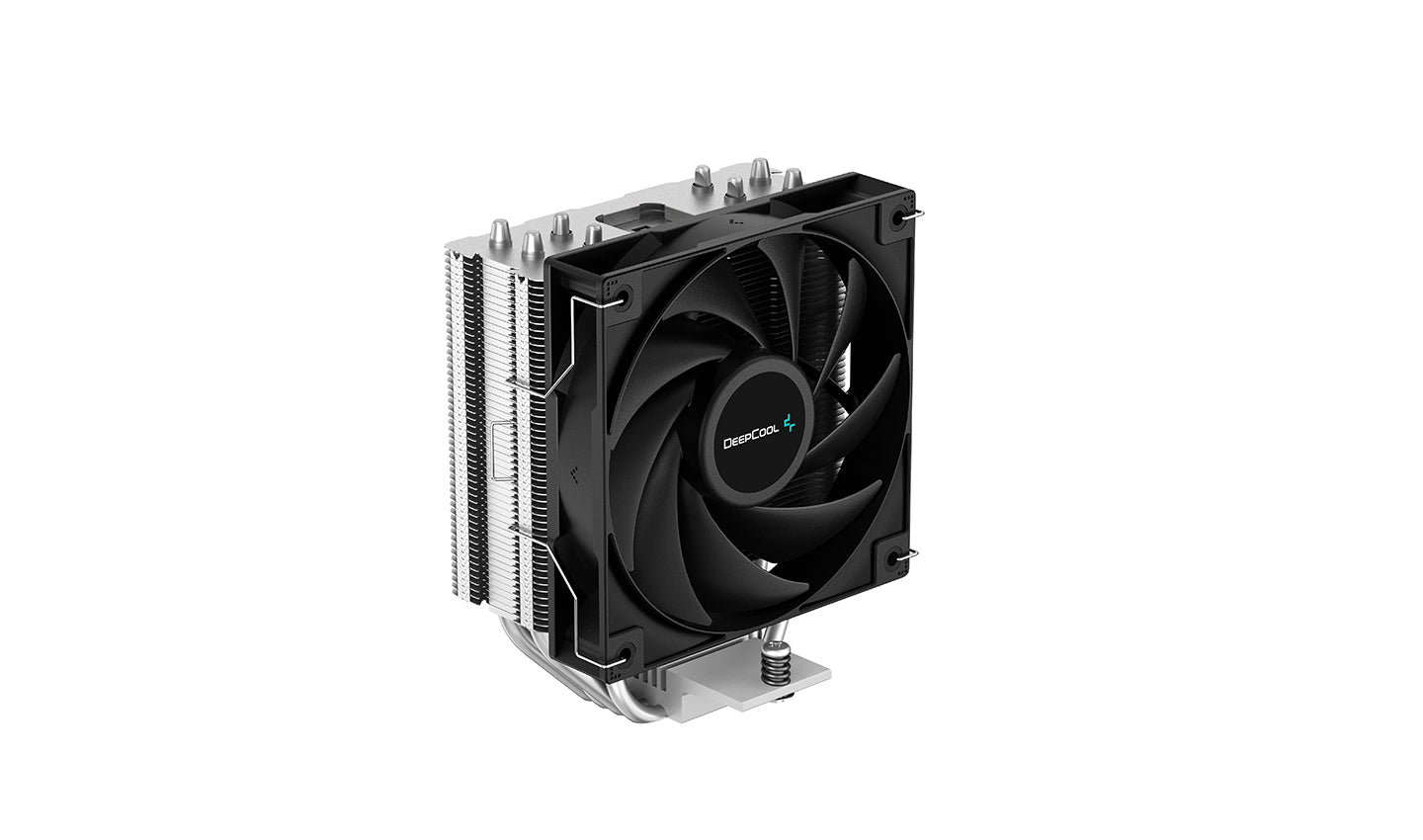 DeepCool AG400 Processor Air cooler 12 cm Aluminium, Black 1 pc(s) Cooling